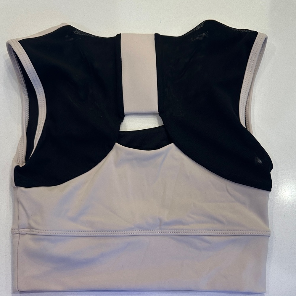 Forme Women's Beige Power Bra size small - Picture 3 of 5